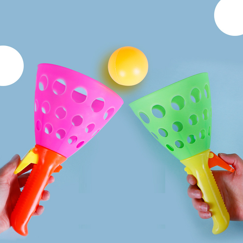 Catapult Launcher Toy - Jouet à lancer Double Catcher, catapulte