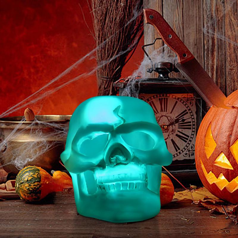 Kids Yard Toys - Lanterne Clignotante à Thème d'Halloween pour