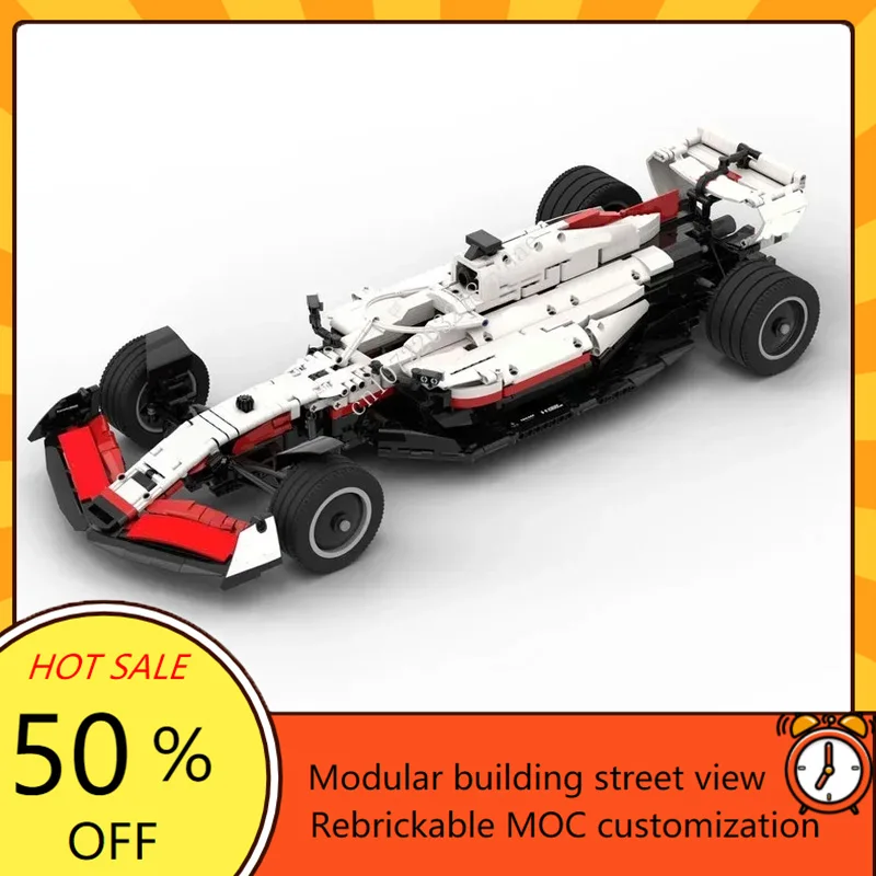 2539 pièces MOC Speed Haas F1  - Kids Toys Xmas avis et prix